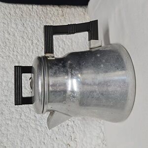 Wearever Aluminum Coffee Percolator  Maker Pot Stove Top 3 Cup 24oz VTG